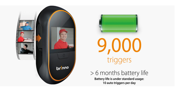 Brinno PHVMAC 6 maanden levensduur van de batterij